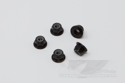 Square SGE-04FBK Aluminum Wheelnuts Black (5Pcs)