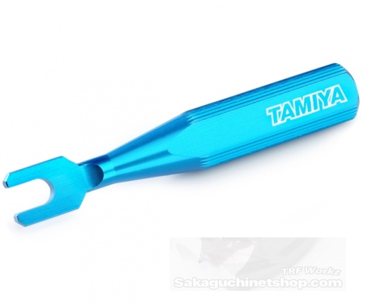Tamiya 53602 4mm Alu Sturzeinstellschlssel Blau