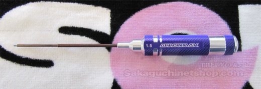 Arrowmax 1.5x120mm Sechskant-Schlssel mit Alugriff