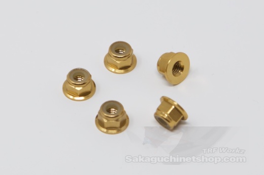 Square SGE-04FG Aluminum Wheelnuts Gold (5Pcs)
