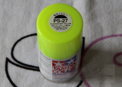 Tamiya Color PS-27 Fluorescent Yellow