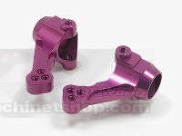 Square SHB-35 HPI Hotbodies Pro4 Cyclone Alu Front Knuckles Purp