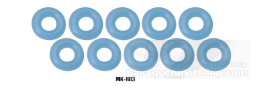 MuchMore MK-R03 Silicone O-Ring 50deg (Blue)