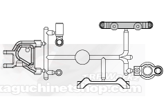 ABC-Hobby 24173 Genetic Rear Arms for S.T.R. System
