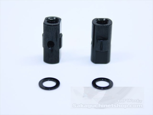 Square SGE-5010BK Alu Post Set M3x5.0 x 10.5mm Black