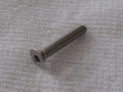 Square Stainless Steelscrew M3 Countersunk-Head 3x20mm