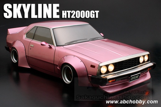 ABC-Hobby 66167 1/10 Nissan Skyline HT2000GT (C210) Works m. extra breiten Radhusern