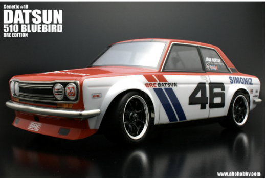 ABC-Hobby 66047 1/10m Datsun 510 BRE Edition