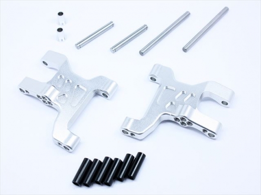 Square CCR-31FS Alu Front Suspension Arms (Arch Type) for CC-01 Silver