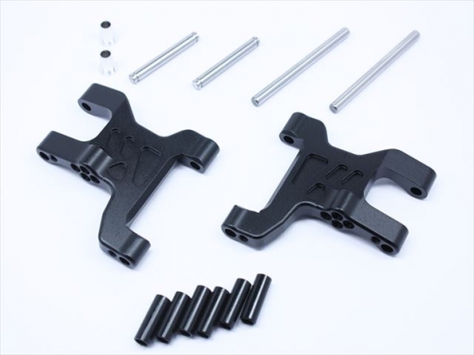 Square CCR-31FBK Alu Front Suspension Arms (Arch Type) for CC-01 Black