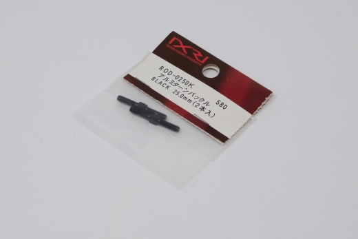 Xenon Racing ROD-250K Alu Rechts/Links Gewindestangen 25.0mm (2) Schwarz