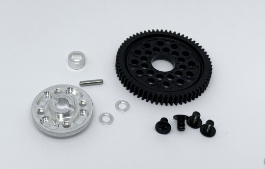 RCK Tuning Spurgear Kit for Tamiya TT-01 - RCK-KleinSerie Porsche Cup - 63 Teeth
