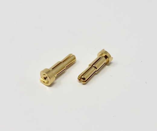 MuchMore 4/5mm Gold Connector Slotted (2 pcs)