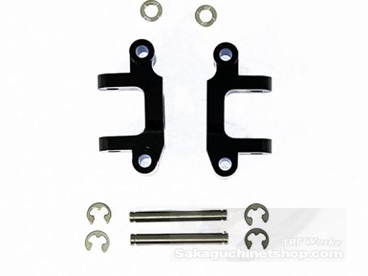 Square SDT-136BK Tamiya DT-01/DT-02/DT-03 Alu C-Hubs Schwarz