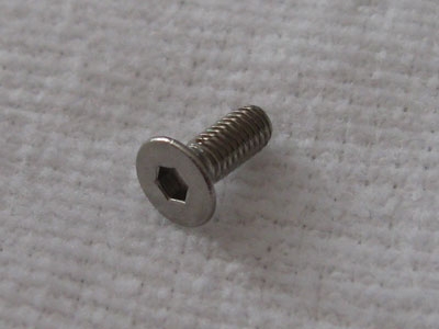 Square Stainless Steelscrew M3 Countersunk-Head 3x8mm