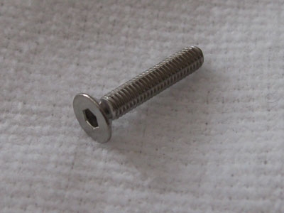 Square Stainless Steelscrew M3 Countersunk-Head 3x16mm