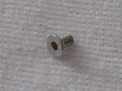 Square Stainless Steelscrew M3 Countersunk-Head 3x6mm