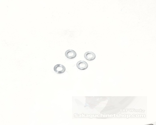 Tamiya 53539.05 Aluspacer 3x5.5 x 0.5.mm Silber (4 Stck)