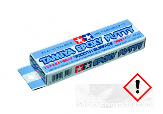 Tamiya 87052 Epoxy Spachtelmasse Glatt 25g 2-Komponenten