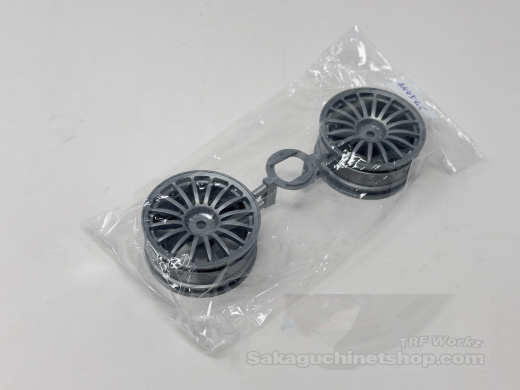 Tamiya 10445605 16-Speichen Felgen Silber 26mm (+2mm Offset)