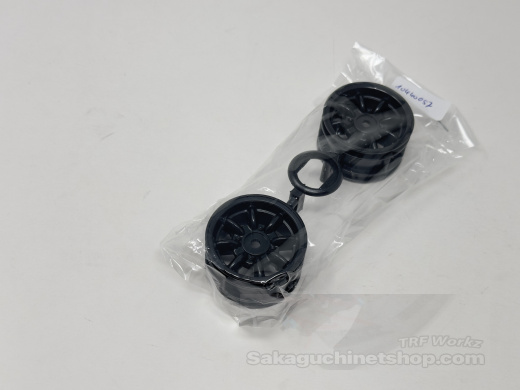 Tamiya 10440057 M-Chassis Mini-Cooper Wheels Black  (2pcs. - 2mm Offset)