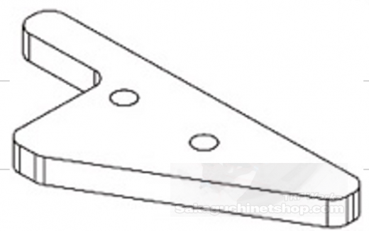 Axon 3H-001-001 TC10/3 Messing Gewichtsplatte 5g (Beidseitig nutzbar)