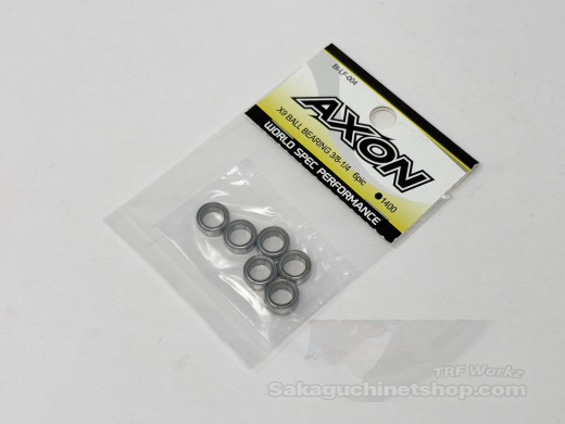 Axon BI-LF-004 X9 Kugellager Zllig 3/8x1/4 (6 Stck)
