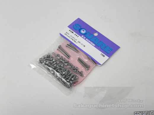 Square SGW-362 Tamiya G6-01 Stainless Steel Screw Set