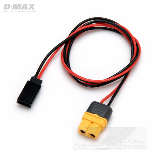 D-MAX B9668 50cm Ladekabel fr Futaba Akkus / XT60 Stecker