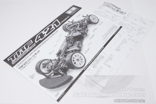 Tamiya 11057770 TRF421 Bauanleitung + Settingsheet