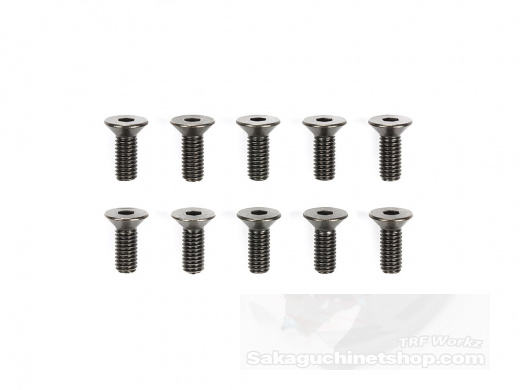 Tamiya 51627 M3x8mm Steel Countersunk Screws (10 Pcs.)