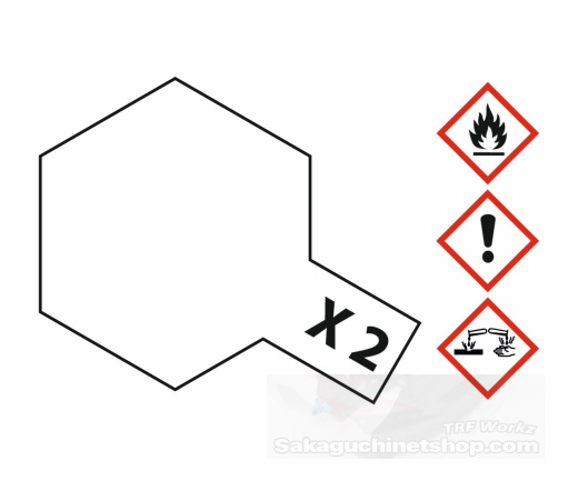 Tamiya 81502 X-2 White Glossy (Acrylic) 10ml