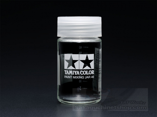 Tamiya 81042 Paint Mixing Jar Round 46ml