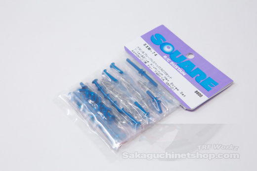 Square SXM-74 Tamiya XM-01 Titanium/Aluminum Screw Set