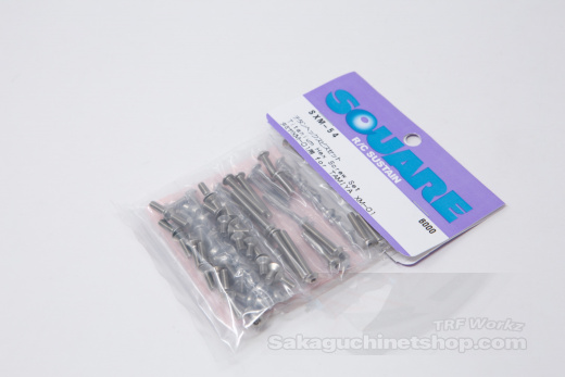 Square SXM-54 Tamiya XM-01 Titanium Screw Set