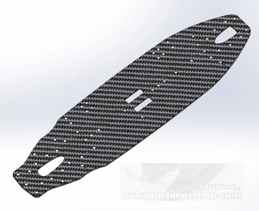 H2RD Carbon Main Deck for Tamiya TRF421