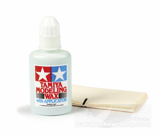 Tamiya 87036 Modelling Wax with Applicator Cloth 30ml