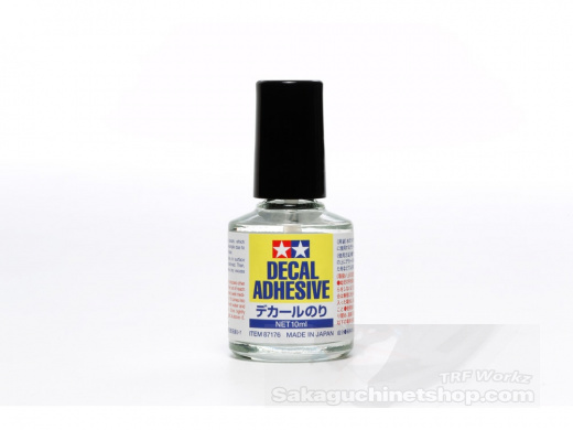 Tamiya 87176 Spezialkleber fr Nassschiebedekore (10ml Glasflasche)