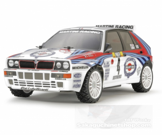 Tamiya 51401 Lancia Delta HF Integrale Karosserie Satz + OVP + Anleitung aus 58570