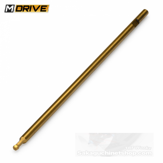 MDrive MD23120 2.0x100mm Kugel-Sechskant-Ersatzklinge TiN (Goldfarbige Beschichtung)