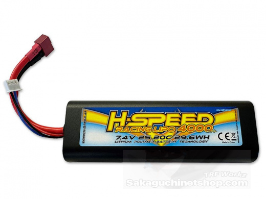 H-Speed HSPLI008 2S 7.4V 4000mAh Lipo Akku Stick (T-Stecker)