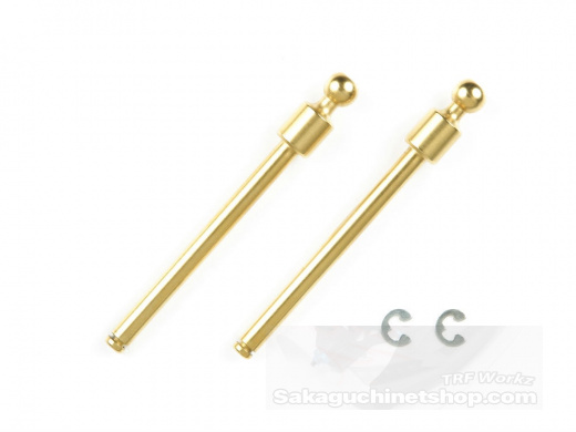 Tamiya 54296 M-06 Pro 3x34mm TiN Coated Suspension Ball Shaft (2 pcs.)