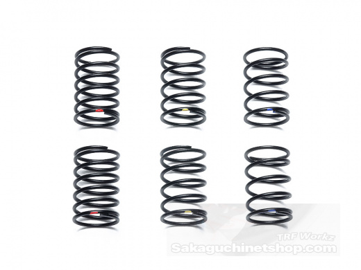 Tamiya 53333 On-Road Tuning Federnset Kurz Schwarz (3x2 Stck)