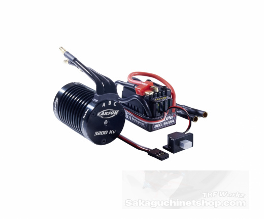 Carson 500906310 1:10 BL Set Dragster Turbo 2.0 3200KV (TEC Euro TW