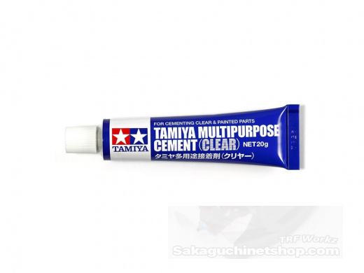 Tamiya 87188 Klarer Multikleber 20g (Multipurpose Cement)