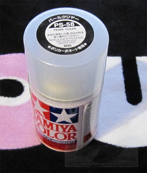  Tamiya PS-58 Pearl Clear 100ml Spray TAM86058 Lacquer