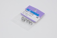Square SGE-03FS Aluminum M3 Flanged Nuts Silver (5Pcs)