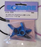 Square STD-35D Tamiya TT-01D Aluminum Knuckles Blue
