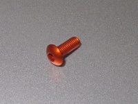 Hiro Seiko Aluscrew Orange Button-Head M3x8mm