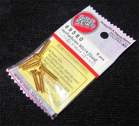 Hiro Seiko Steelscrew Gold M3 Countersunk-Head 3x14mm (6 pcs.)